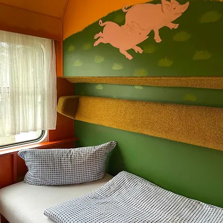 Hotel Zz_Lokschuppen Pasewalk-Erlebnisuebernachtung Im Schlafwagen Esterno foto