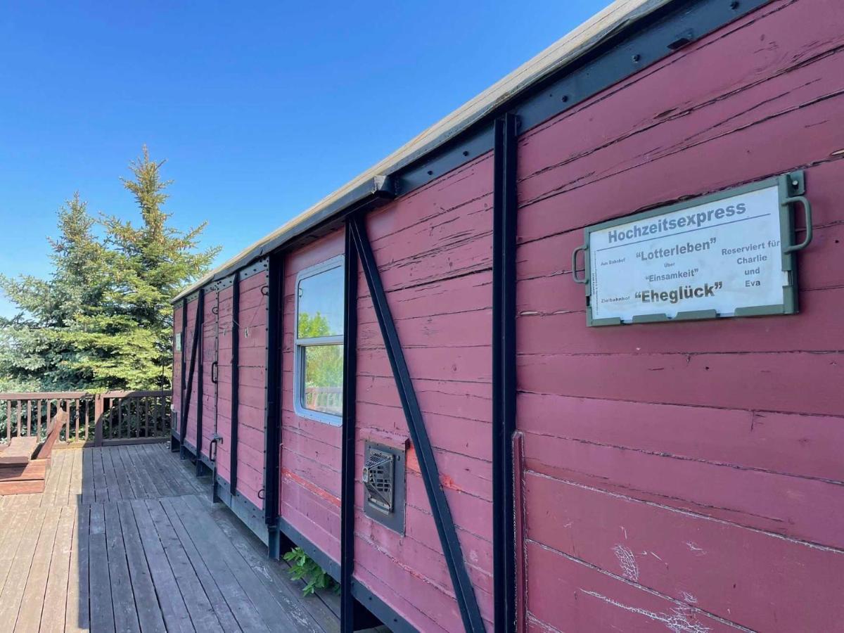 Campsite Zz_lokschuppen Pasewalk-erlebnisuebernachtung Im Schlafwagen Pasewalk